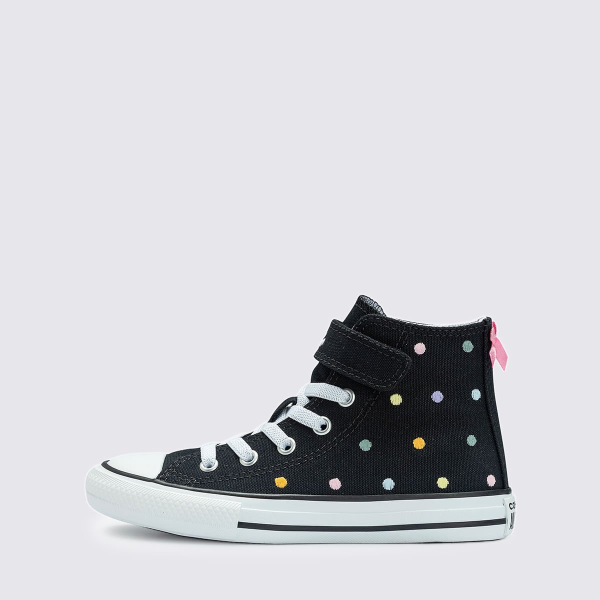 Tênis Converse All Star Chuck Taylor 1V Infantil Preto Branco CK12410001 Preto 3