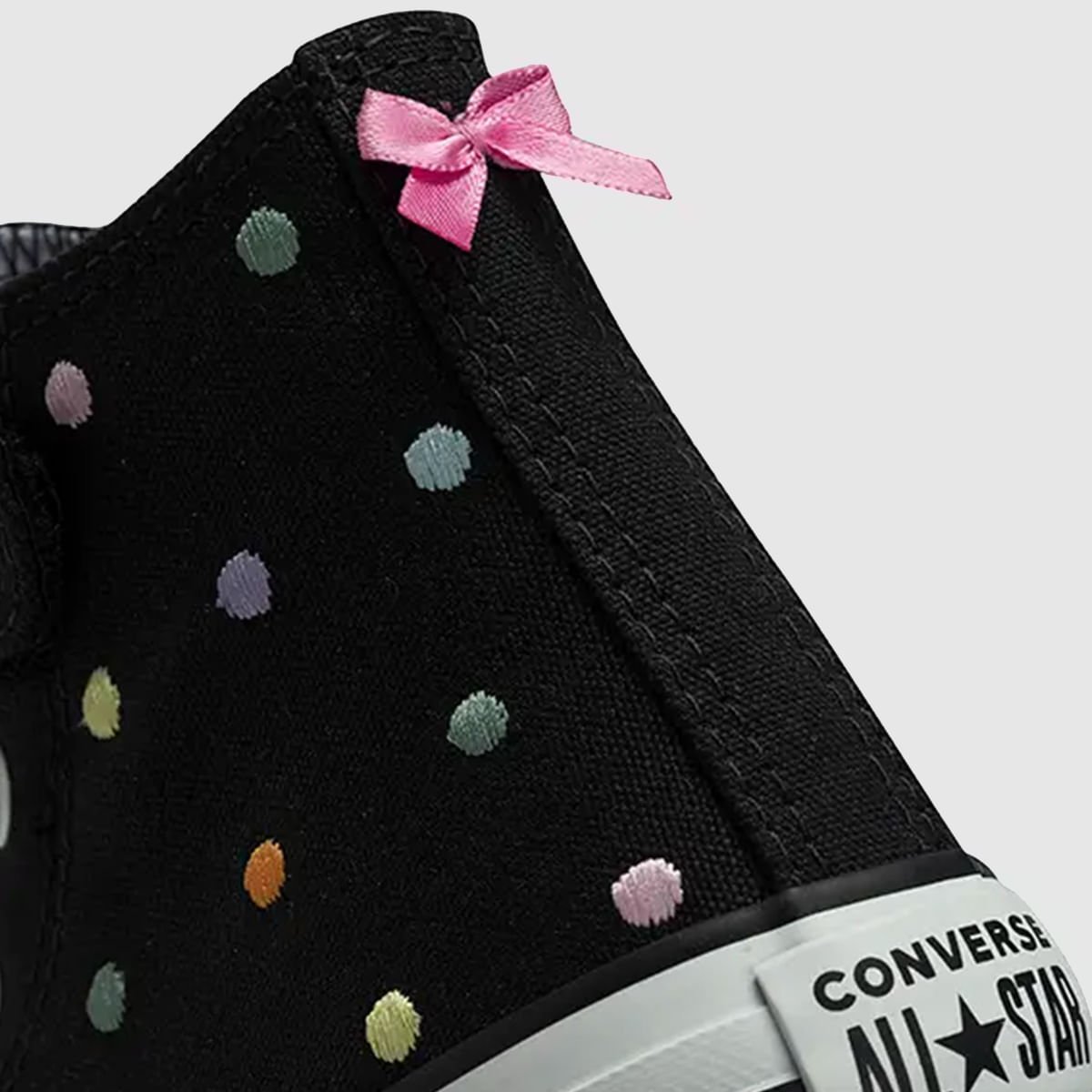 Tênis Converse All Star Chuck Taylor 1V Infantil Preto Branco CK12410001 Preto 4
