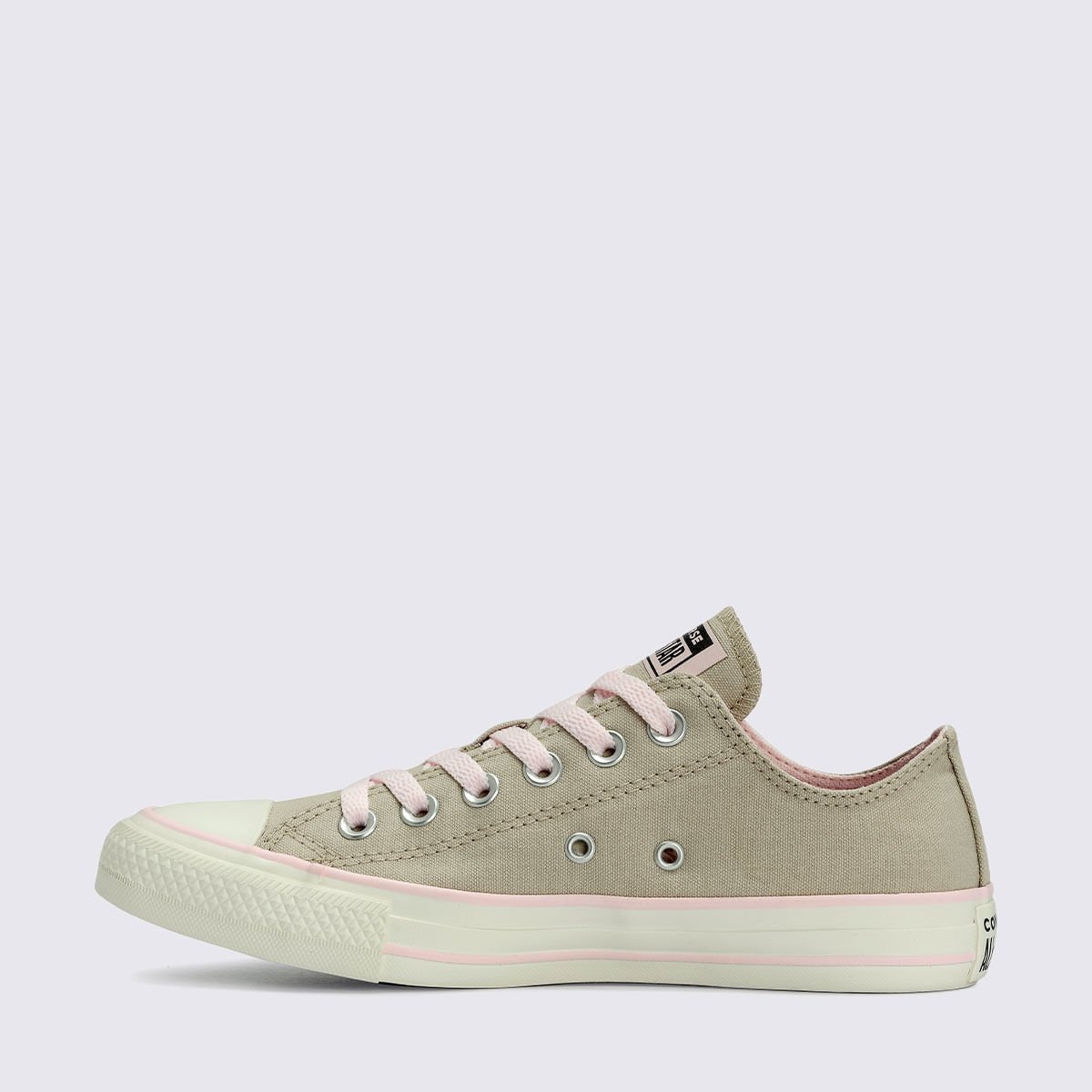 Tênis Converse All Star Chuck Taylor Marfim Rosa Amendoa CT30140006 Bege/Rosa 3
