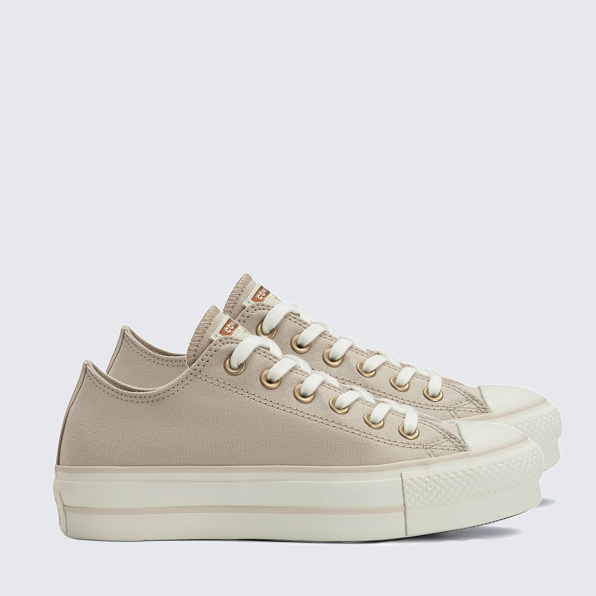 Tênis Converse All Star Chuck Taylor Lift Argila Clara Amendoa CT30360001 Rosa 3