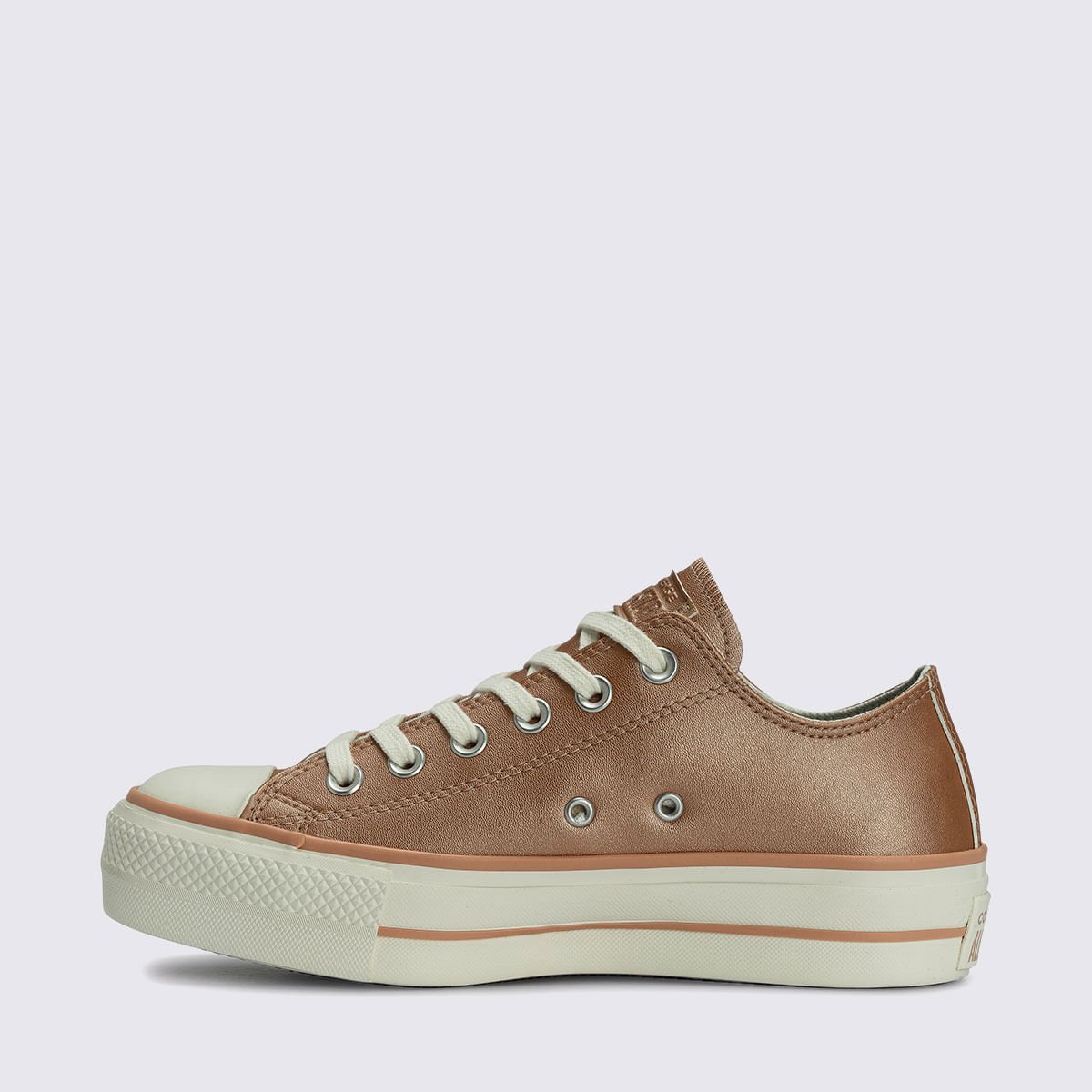 Tênis Converse All Star Chuck Taylor Lift Ouro Rosa Amendoa CT31490001 Ouro Rosa 3