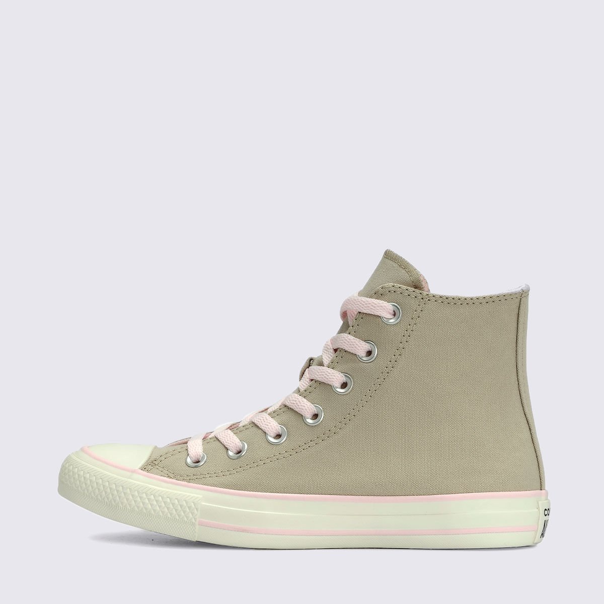 Tênis Converse All Star Chuck Taylor Marfim Rosa Amendoa CT30130006 Bege/Rosa 3