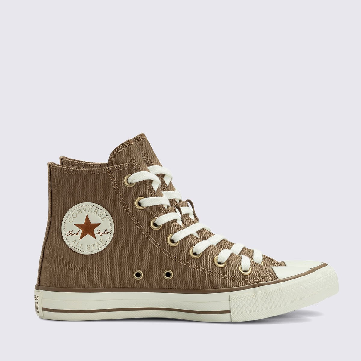 Tênis Converse All Star Chuck Taylor Cogumelo Amendoa CT30370001 Marrom 2