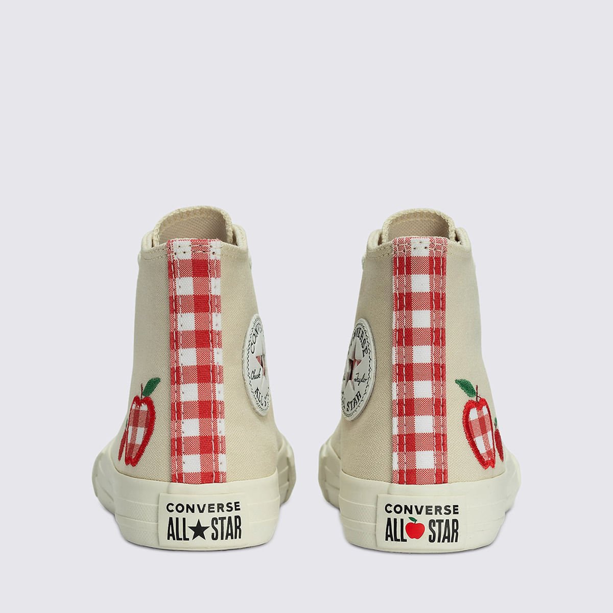 Tênis Converse All Star Chuck Taylor Infantil Nude Bege Claro Vermelho Amendoa CK13510001 Bege 3