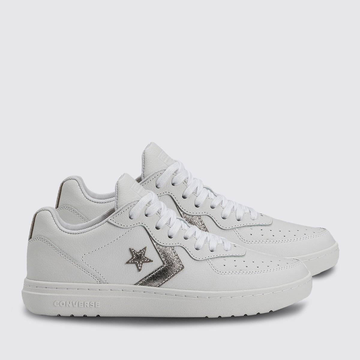 Tênis Converse Rival V2 Branco Velho Ouro Claro Amendoa CO05370001 Branco 3