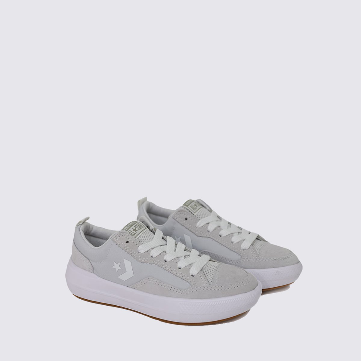 Tênis Converse Logan Lite Branco CT29100002 Cinza 3
