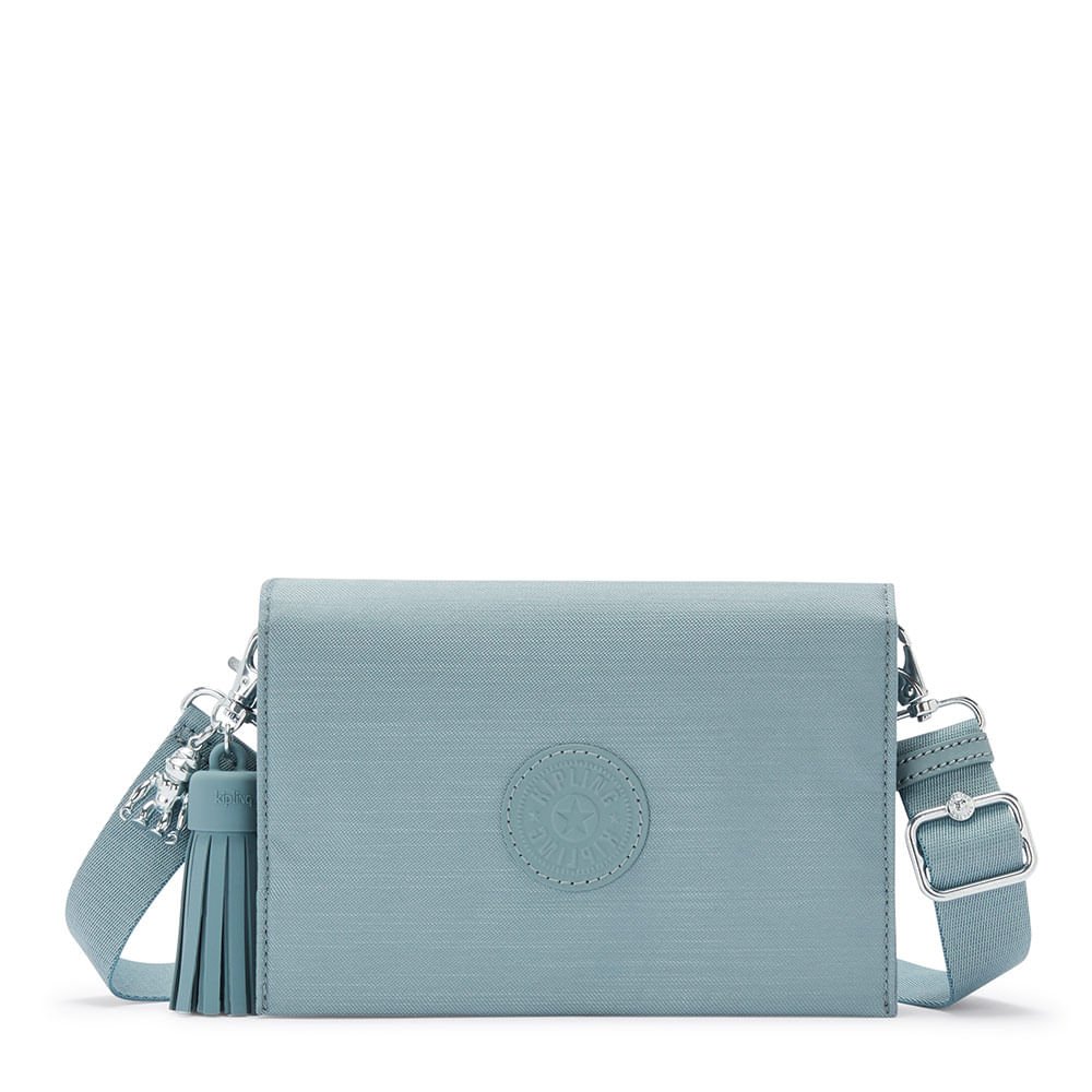 Bolsa Kipling Clair Sea Gloss M Azul I7303SQ2