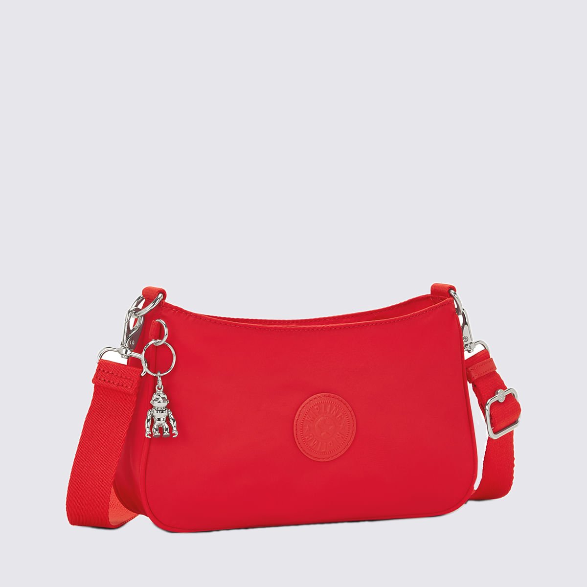 Bolsa Kipling Lauri Rosa I76081NK Vermelho/Rosa 3