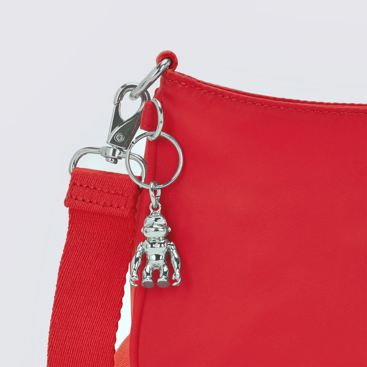 Bolsa Kipling Lauri Rosa I76081NK Vermelho/Rosa 5
