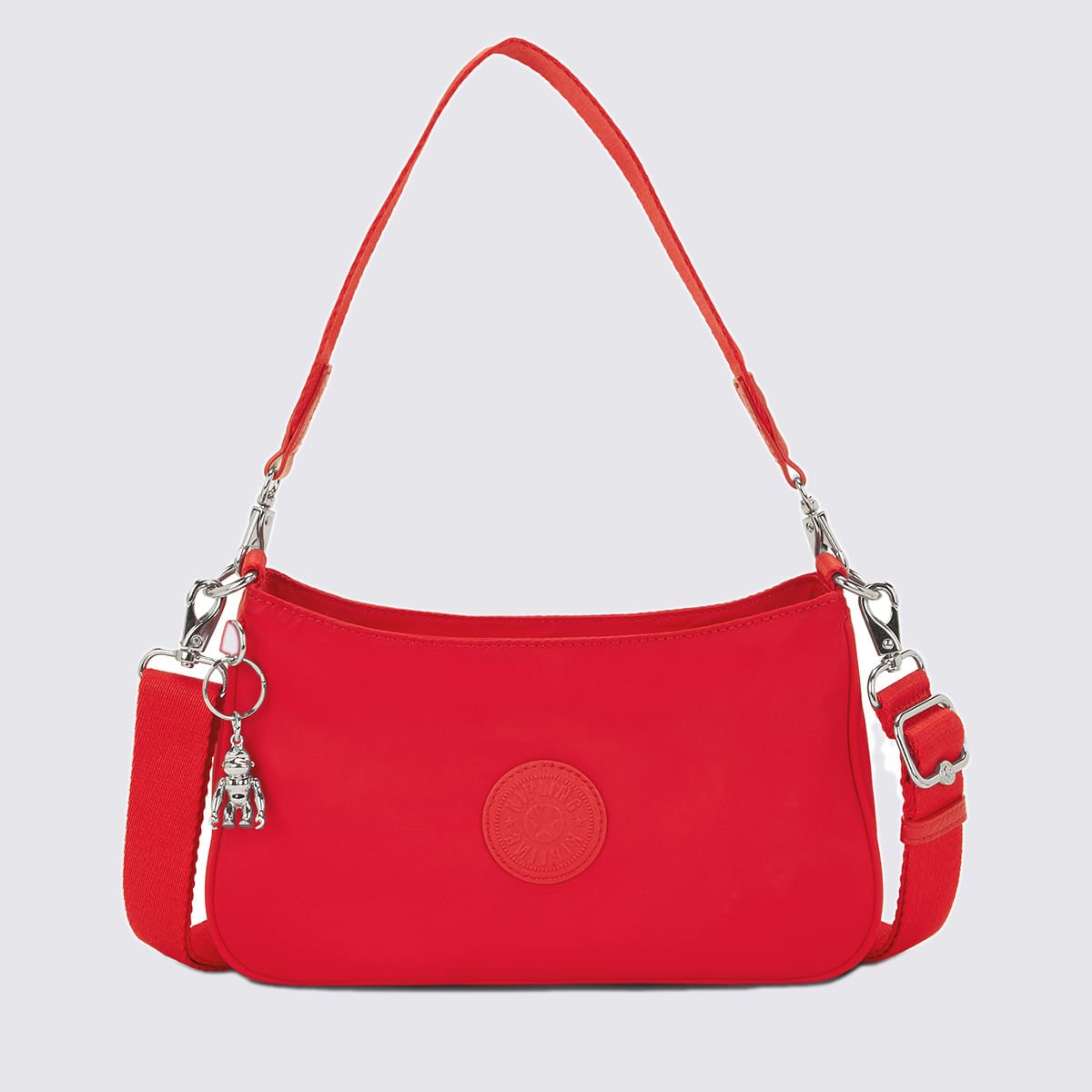 Bolsa Kipling Lauri Rosa I76081NK Vermelho/Rosa 6