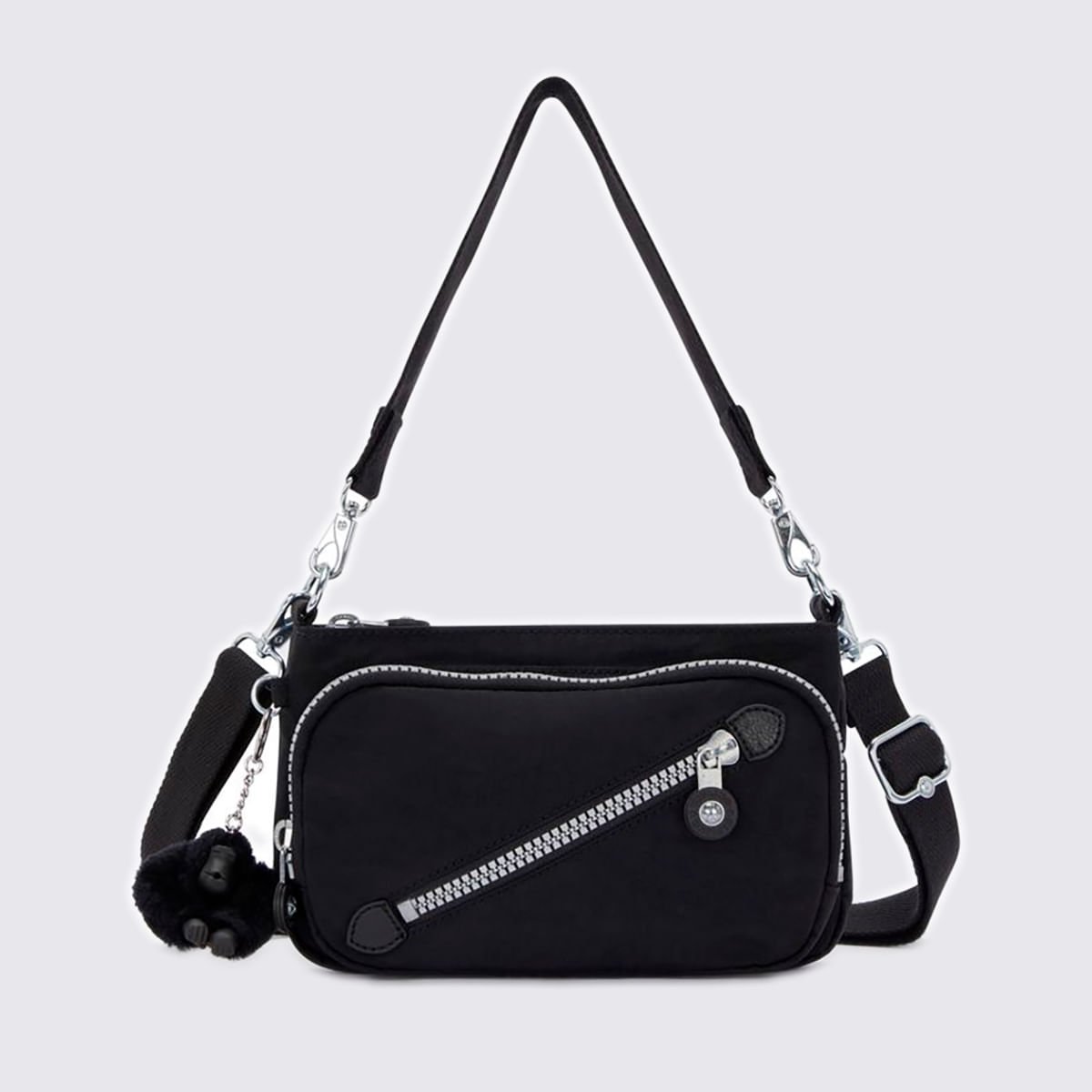 Bolsa Kipling New Milos Preto I48741RE Preto 3