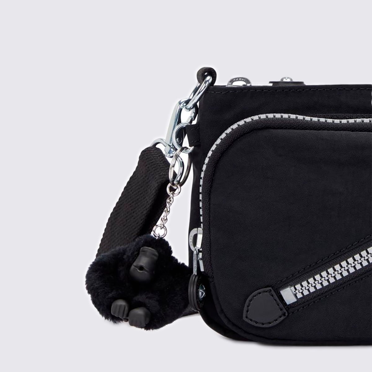 Bolsa Kipling New Milos Preto I48741RE Preto 5