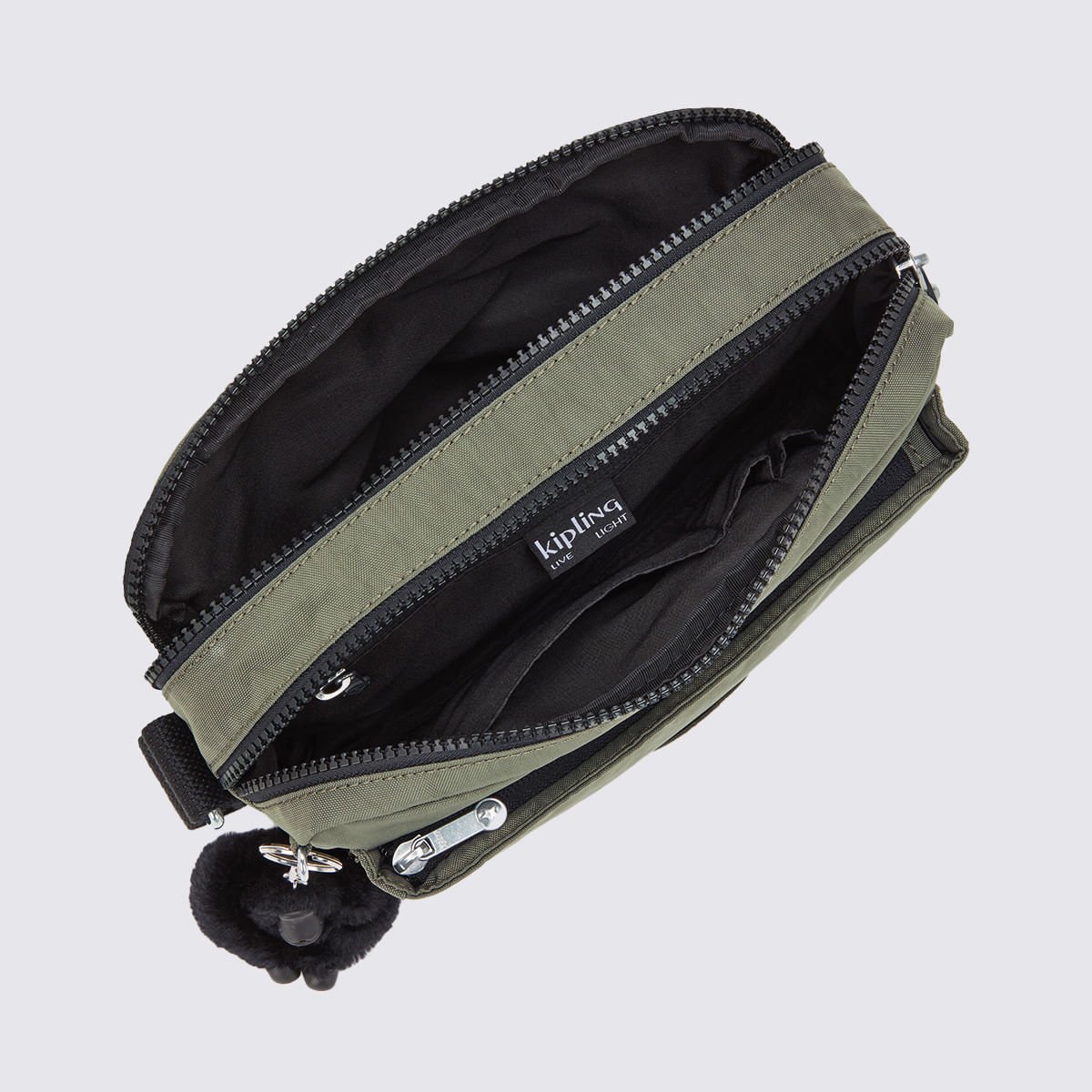 Bolsa Kipling Abanu M Verde I707688D Verde 4