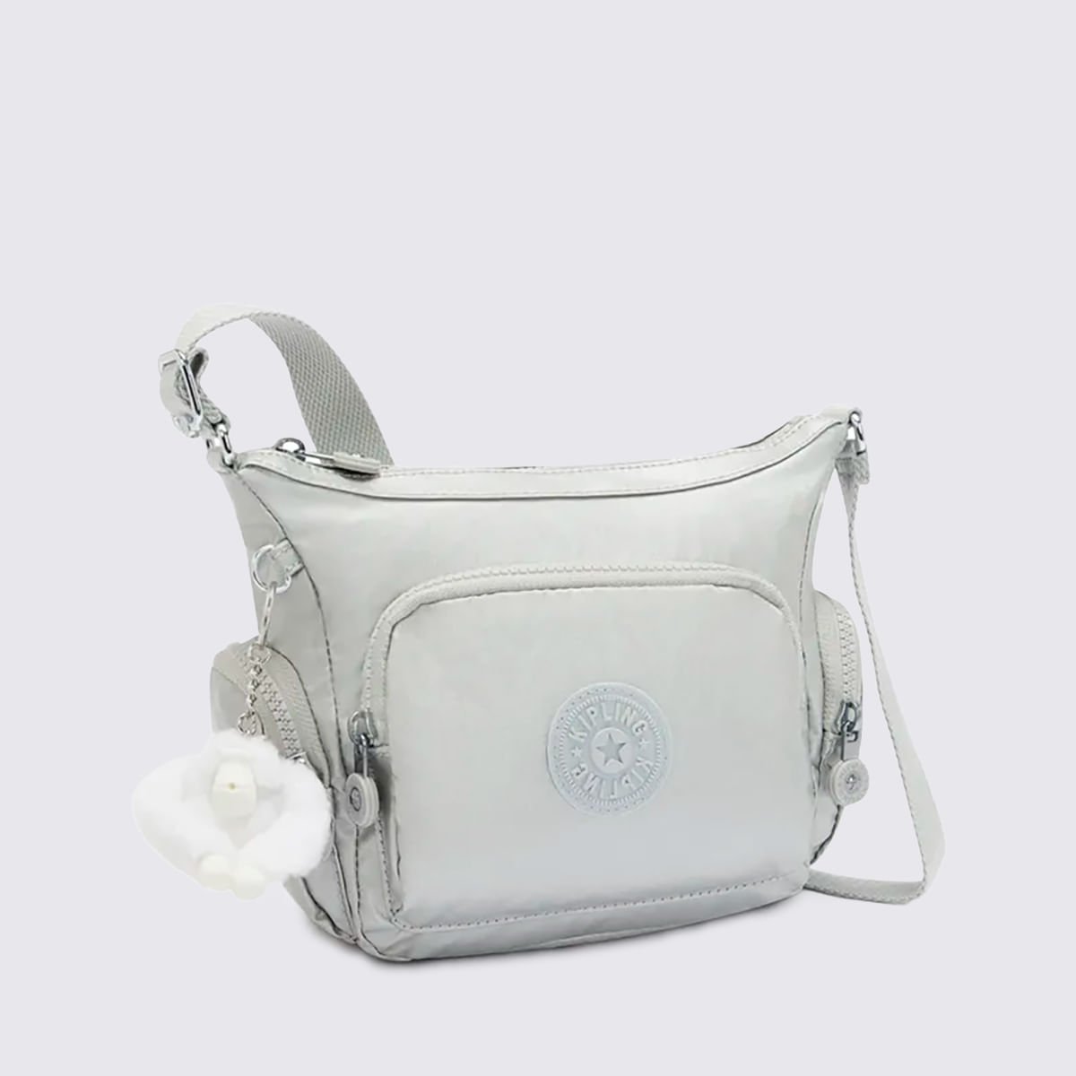 Bolsa Kipling Gabbie Mini Prata I357870P Prata 3