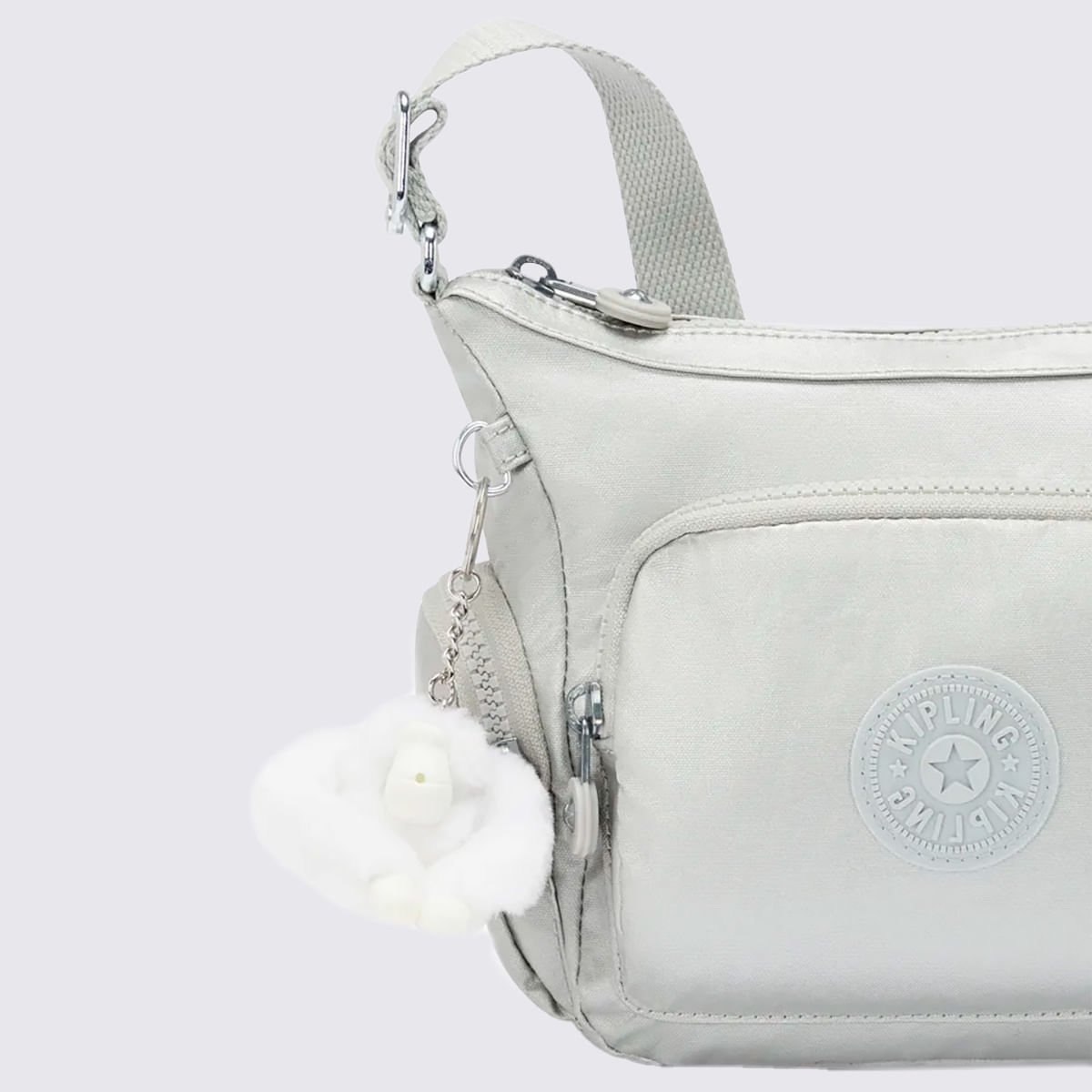 Bolsa Kipling Gabbie Mini Prata I357870P Prata 4