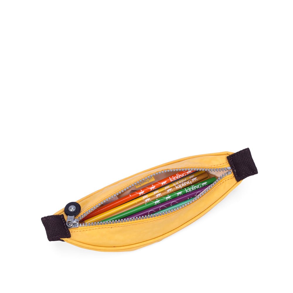 Estojo Kipling Banana Yellow 1485404N Amarelo 4