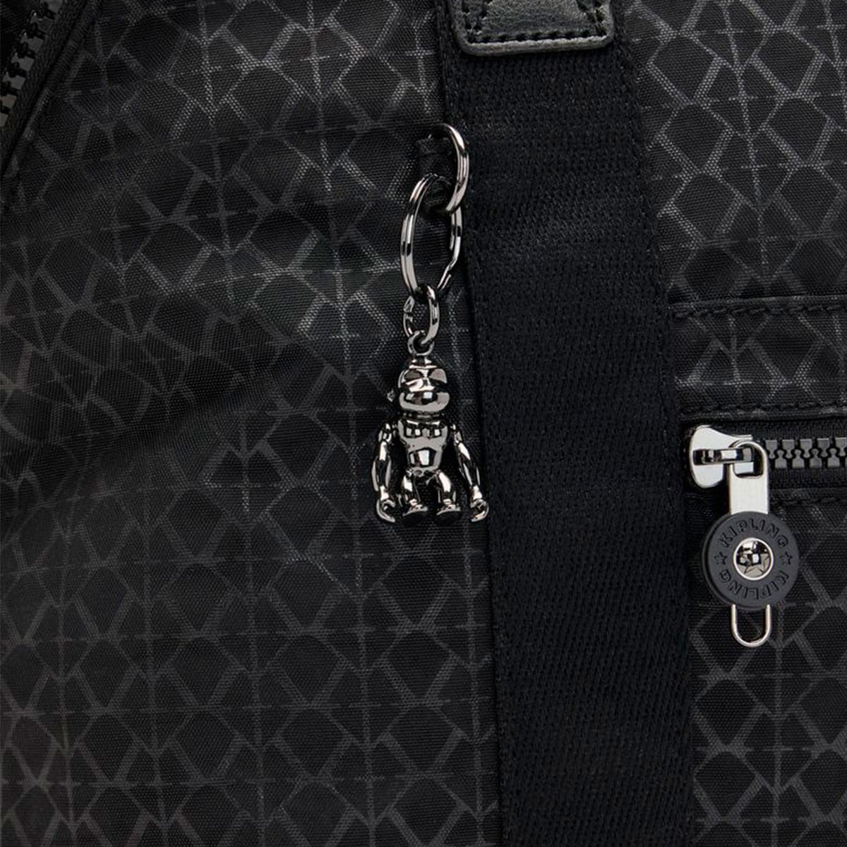 Bolsa Kipling Art M Preto 25748K59 Preto 6
