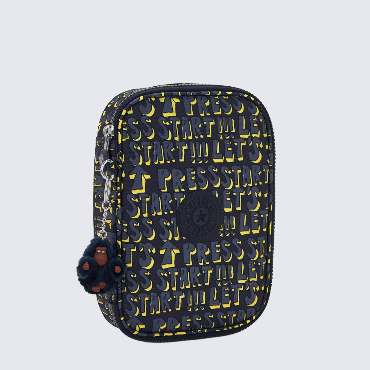 Estojo Kipling 100 Pens Estampado I60021LH Preto 3