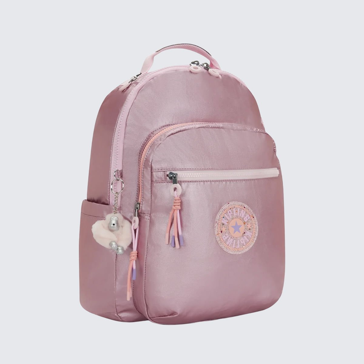 Mochila Kipling Seoul Rosa I46274LH Rosa 3