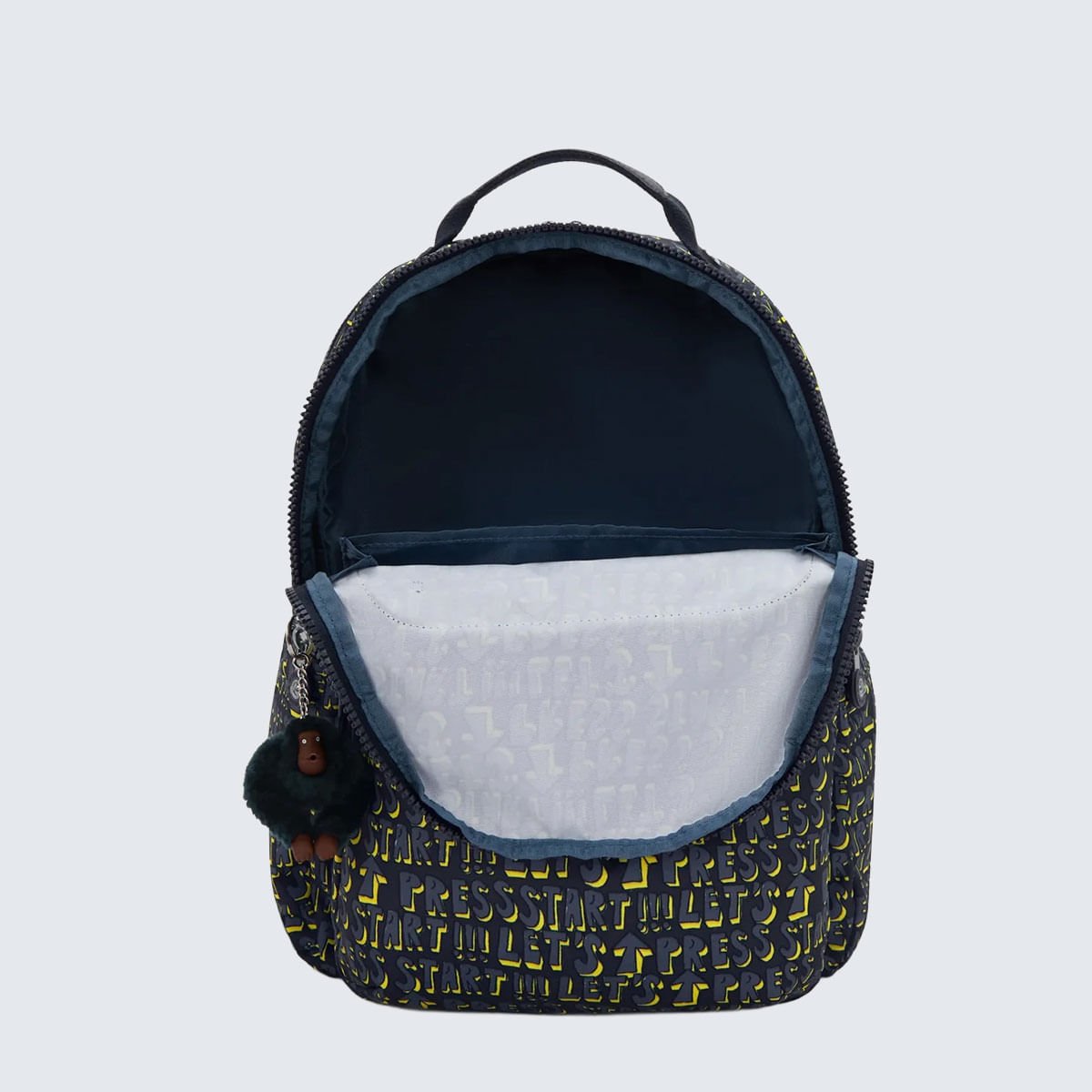 Mochila Kipling Seoul Lap Estampado I58161LH Preto 4