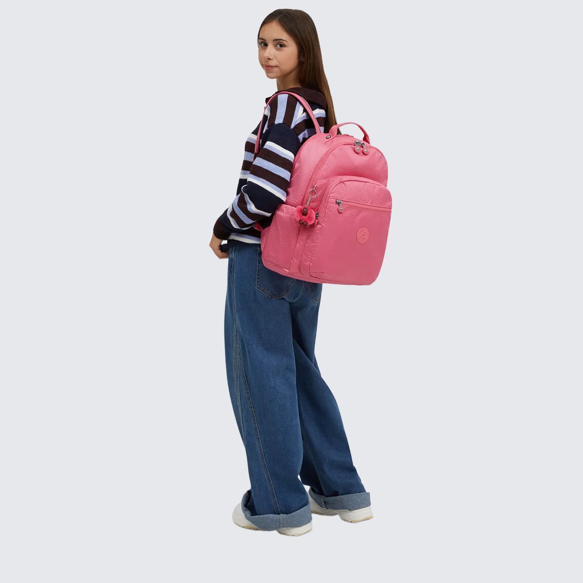 Mochila Kipling Seoul Lap Rosa I6658UV8 Rosa 9