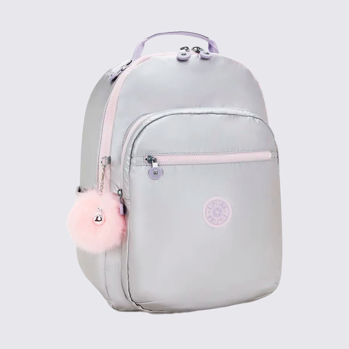 Mochila Kipling Seoul Prata I576454M Prata 2