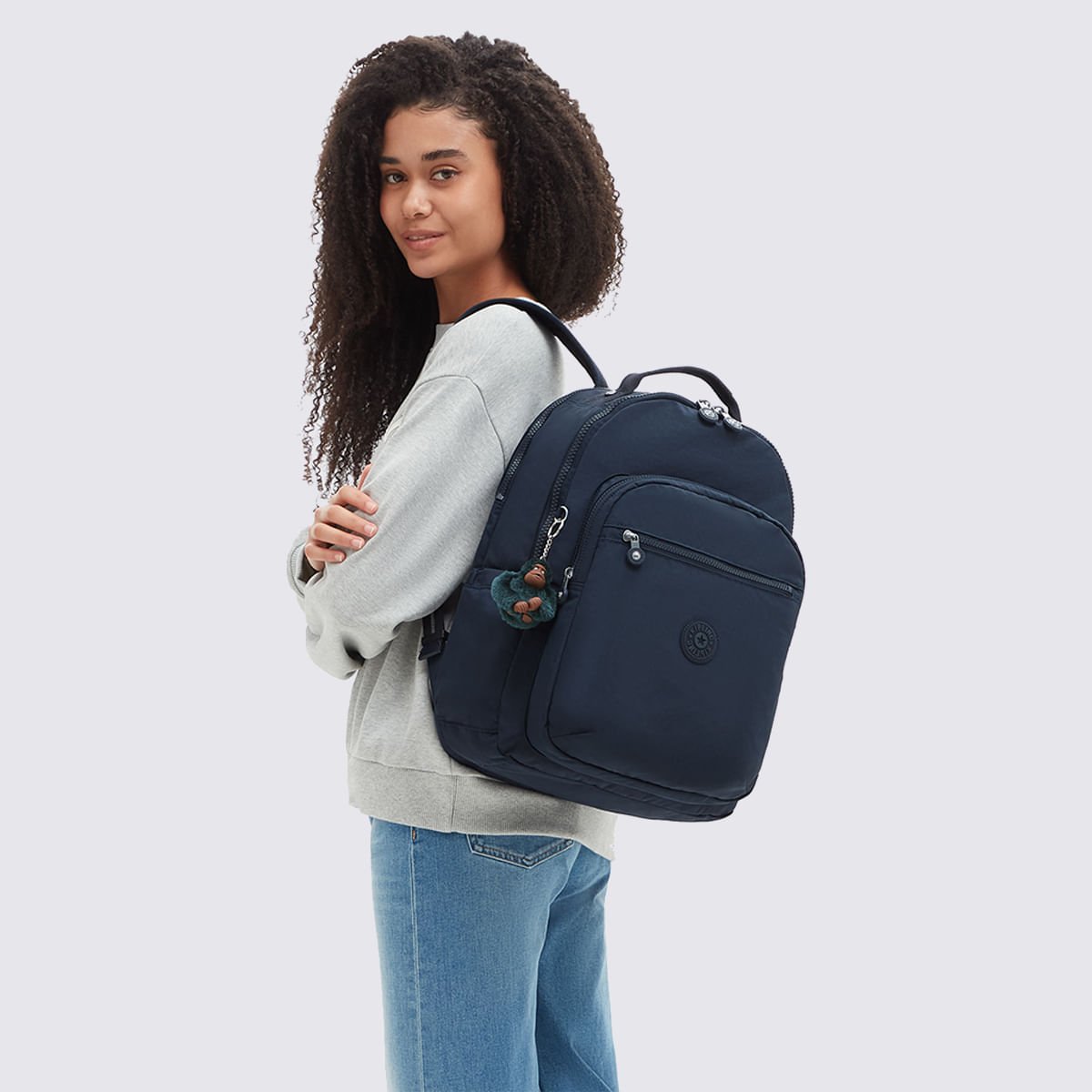 Mochila Kipling Seoul Lap Azul I42754DX Azul 8
