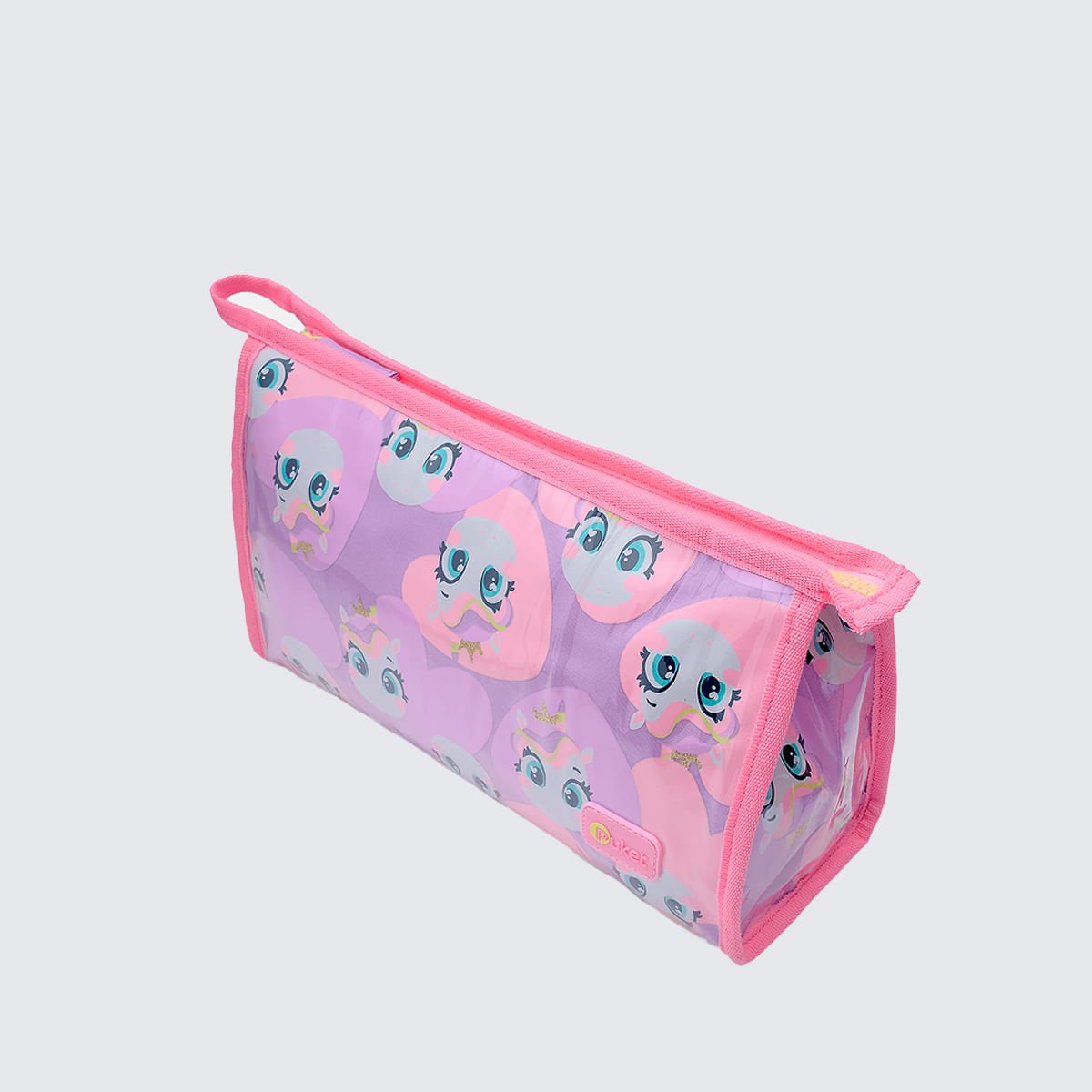 Necessaire Puket Grande Unicórnio Diamante Rosa 2