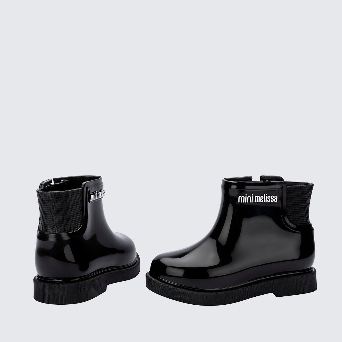 Mini Melissa Chelsea Boot II Baby Preto 35826 Preto 3