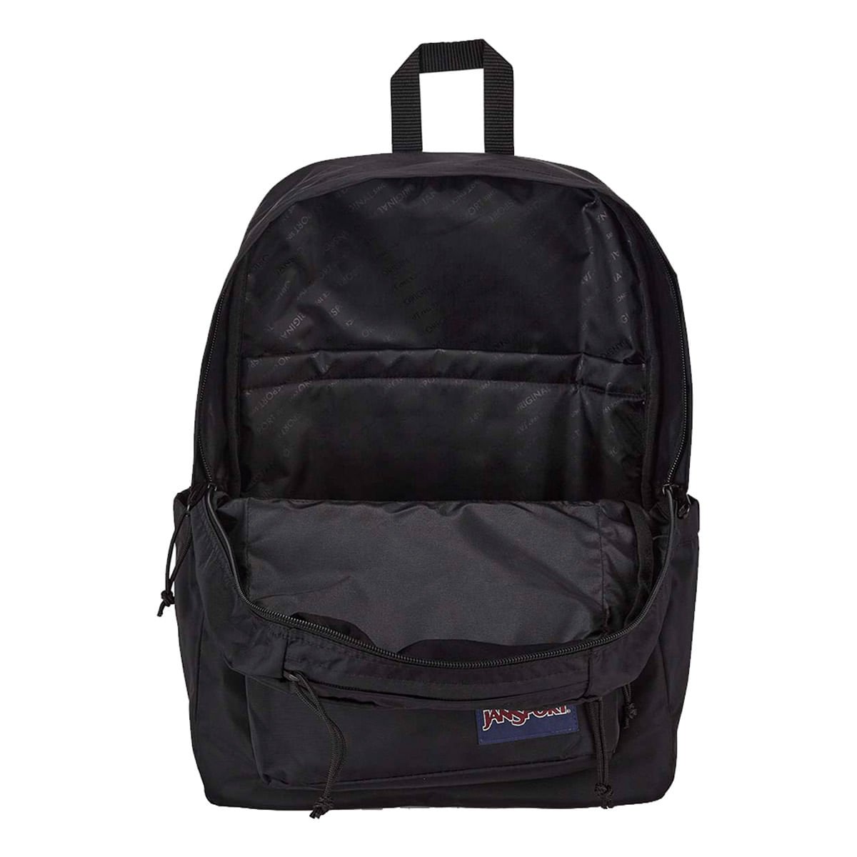 Mochila Jansport Double Break Black 3P6S008 Preto 3
