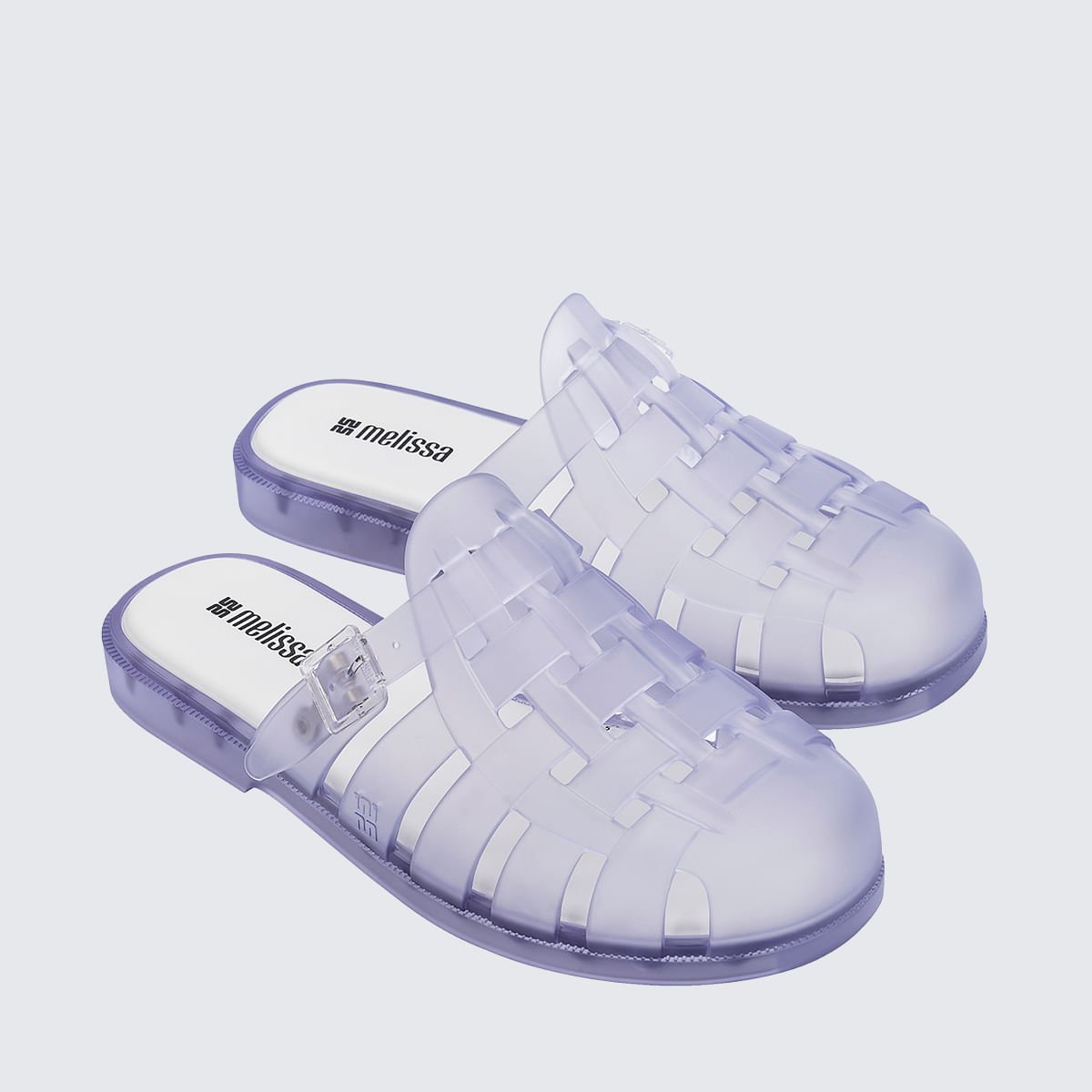 Melissa Possession Mule Vidro Fosco 38029 Transparente 3