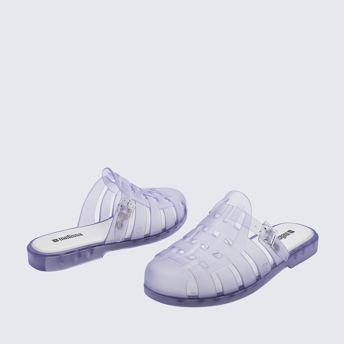 Melissa Possession Mule Vidro Fosco 38029 Transparente 4