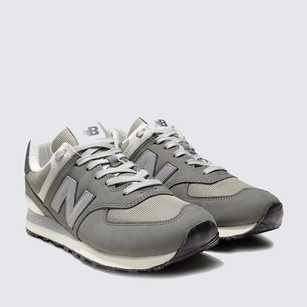 Tênis New Balance 574 U574NBA Cinza 3