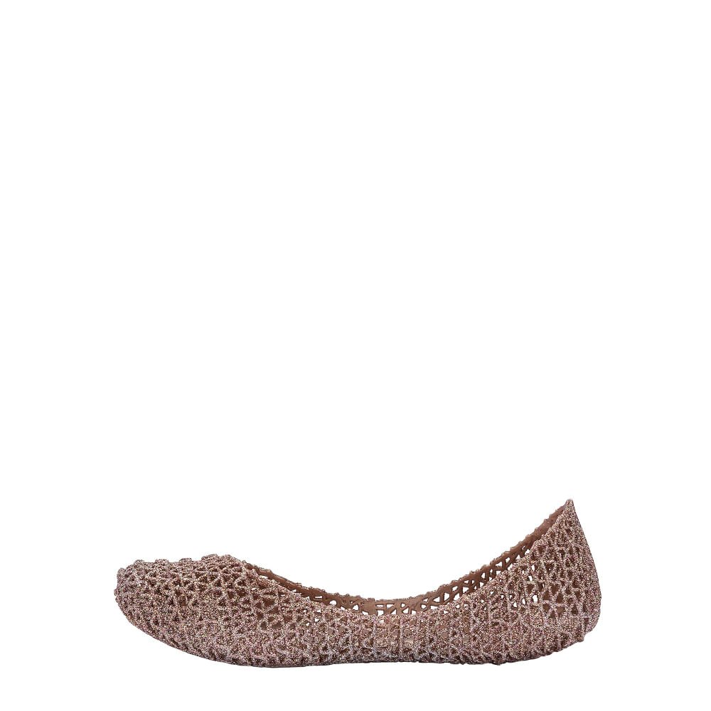 Mini Melissa Campana Papel Infantil Rosa Metalizado Glitter 32996RMG Rosa 2