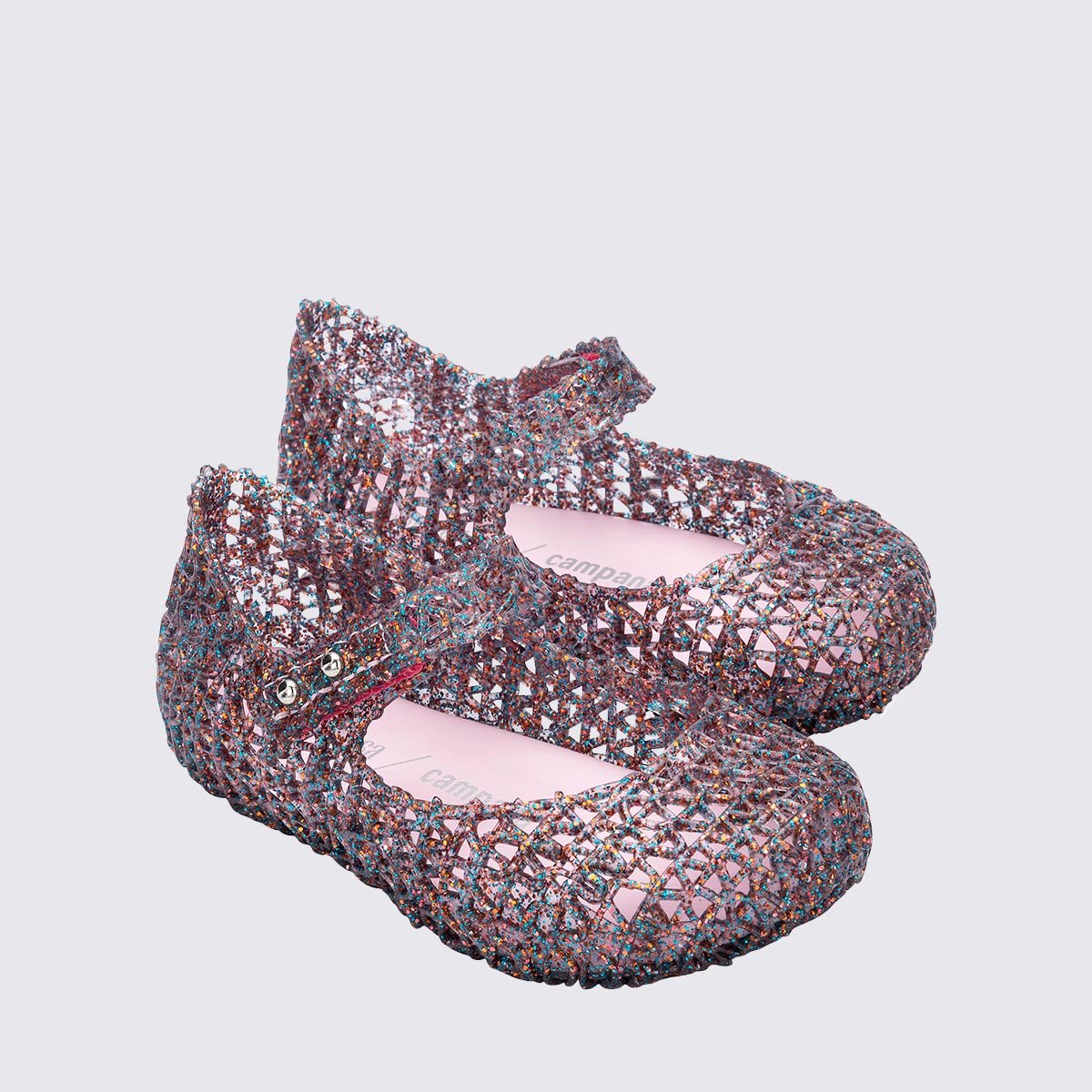 Mini Melissa Campana Papel Baby Vidro Glitter Rosa 32995 Glitter Rosa 3