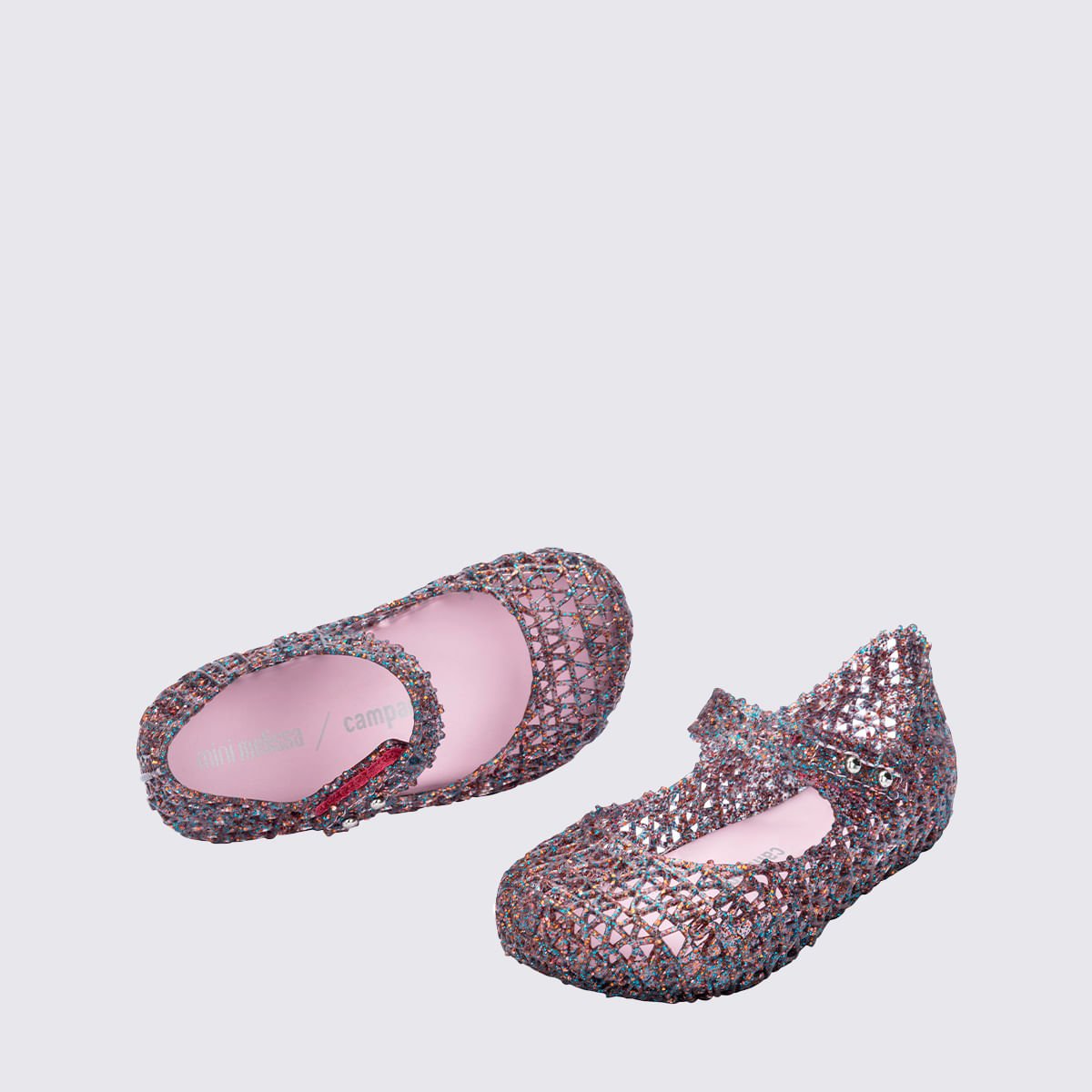 Mini Melissa Campana Papel Baby Vidro Glitter Rosa 32995 Glitter Rosa 4