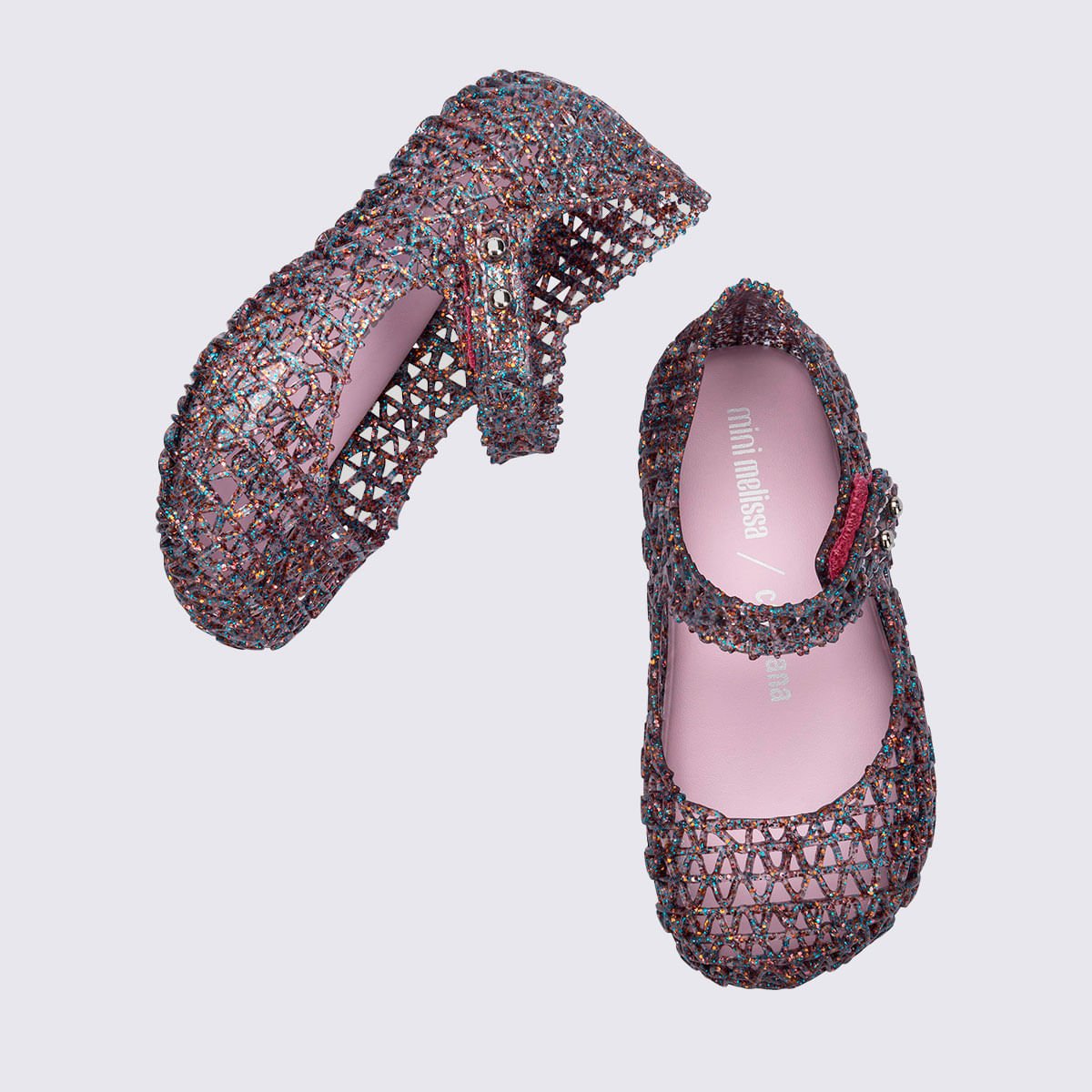 Mini Melissa Campana Papel Baby Vidro Glitter Rosa 32995 Glitter Rosa 5