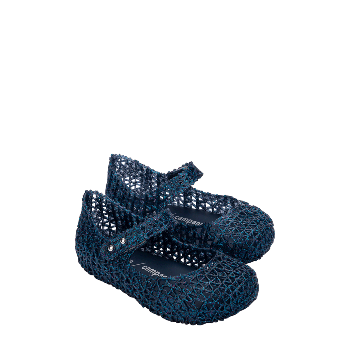 Mini Melissa Campana Papel Baby Azul Glitter 32995AZ Azul 2