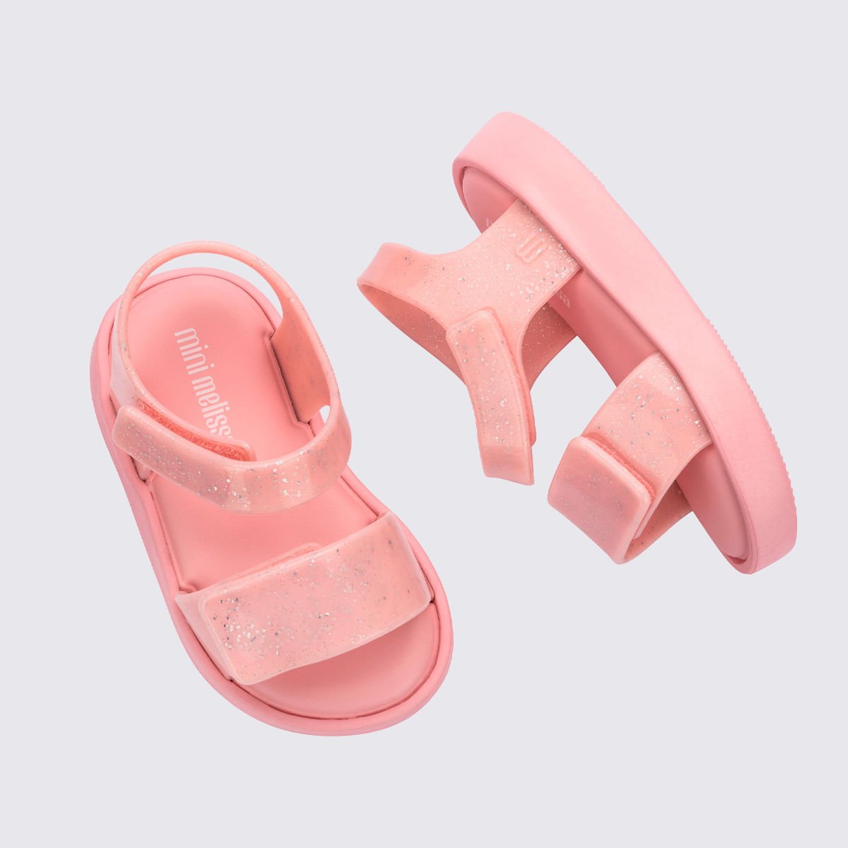 Mini Melissa Jump Baby Rosa Glitter 32834 Rosa 5