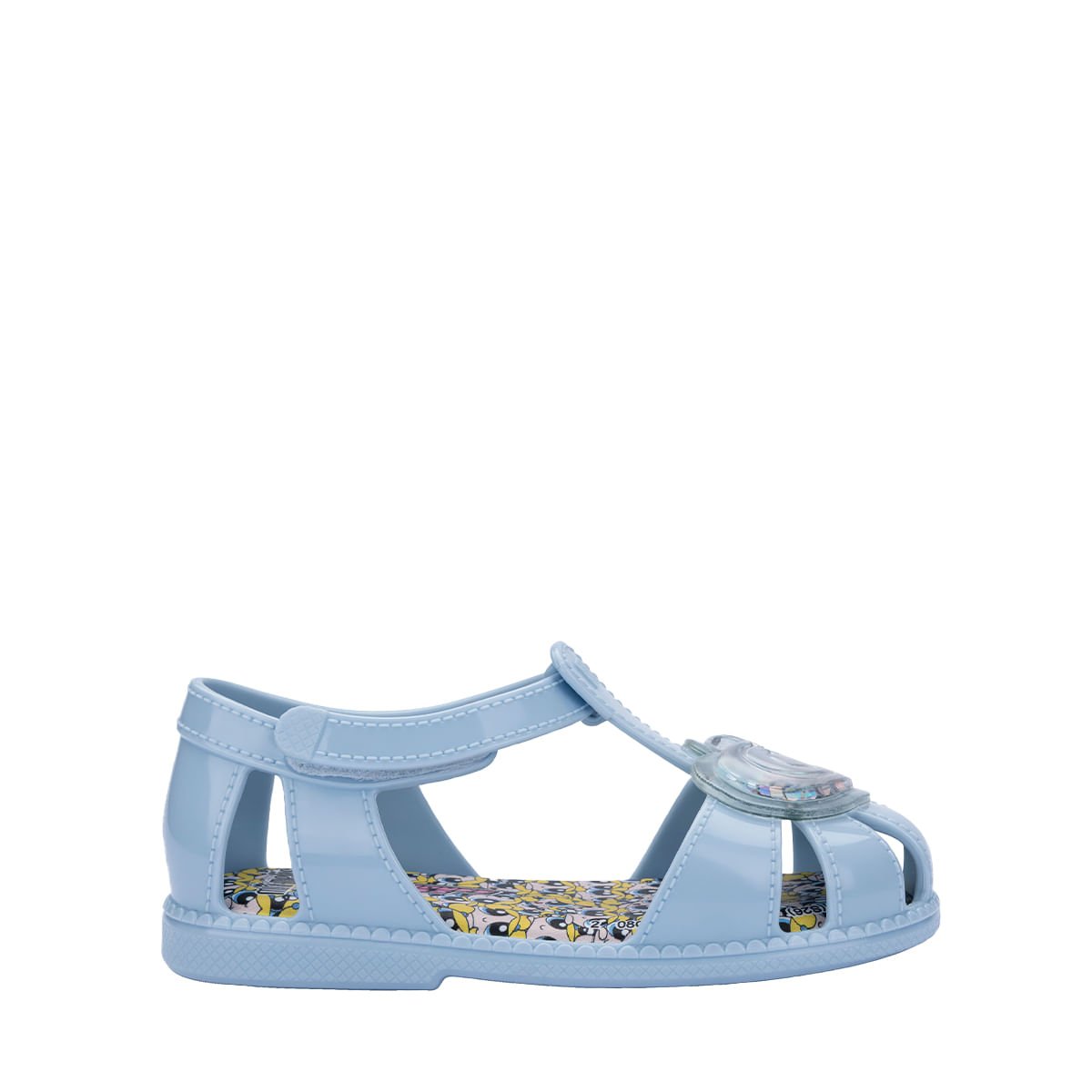 Mini Melissa Hip Heart Ballerina + Powerpuff Girls Baby Azul 38158