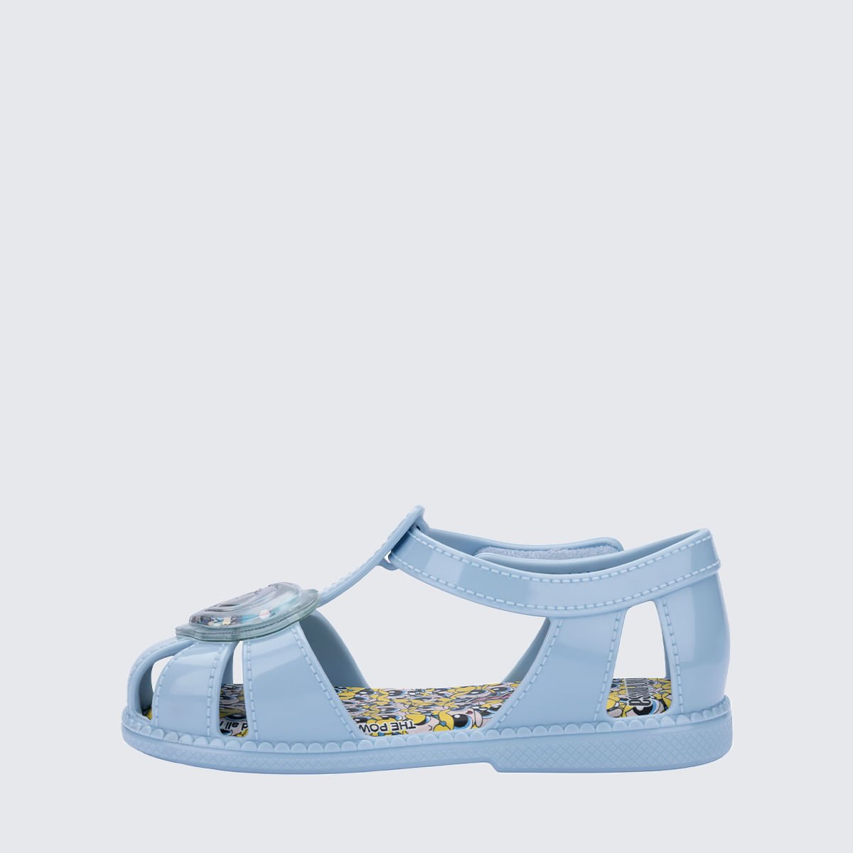 Mini Melissa Hip Heart Ballerina + Powerpuff Girls Baby Azul 38158 Azul 2
