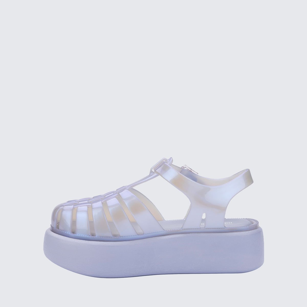 Mini Melissa Possession Platform Infantil Lilas Azul Perolado 38093 Azul 2