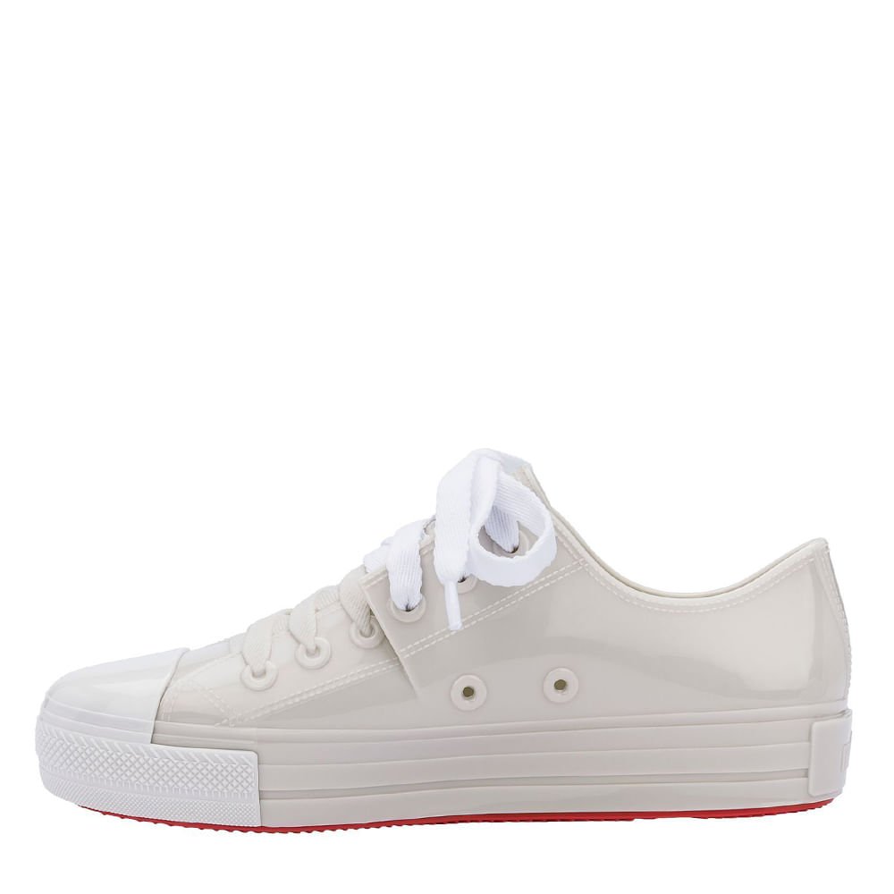 Melissa Squad Sneaker Bege Branco 32941BB Branco 2