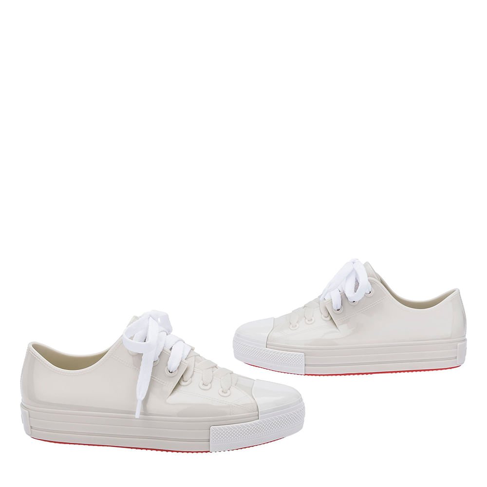 Melissa Squad Sneaker Bege Branco 32941BB Branco 4