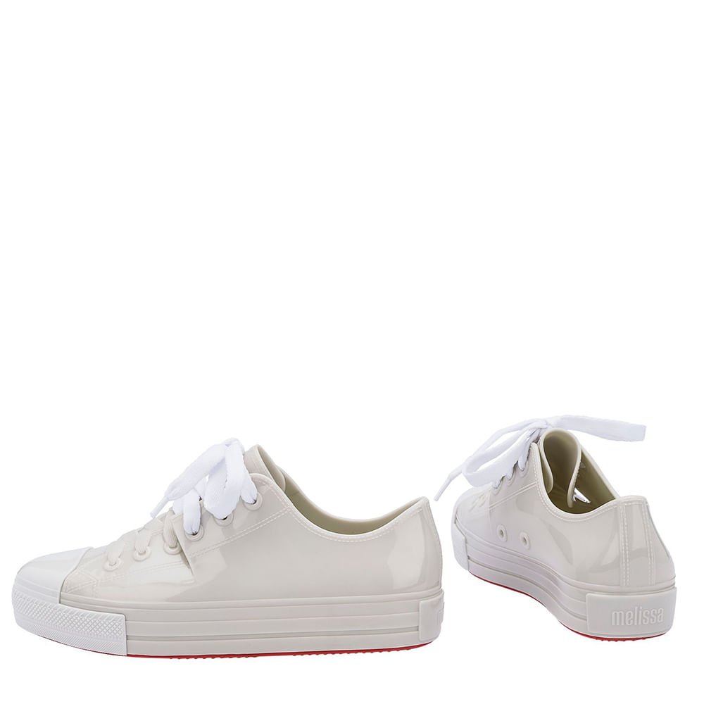 Melissa Squad Sneaker Bege Branco 32941BB Branco 5