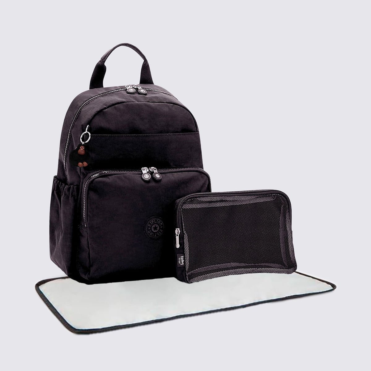 Mochila Kipling Maisie Preto I3339P39 Preto 5