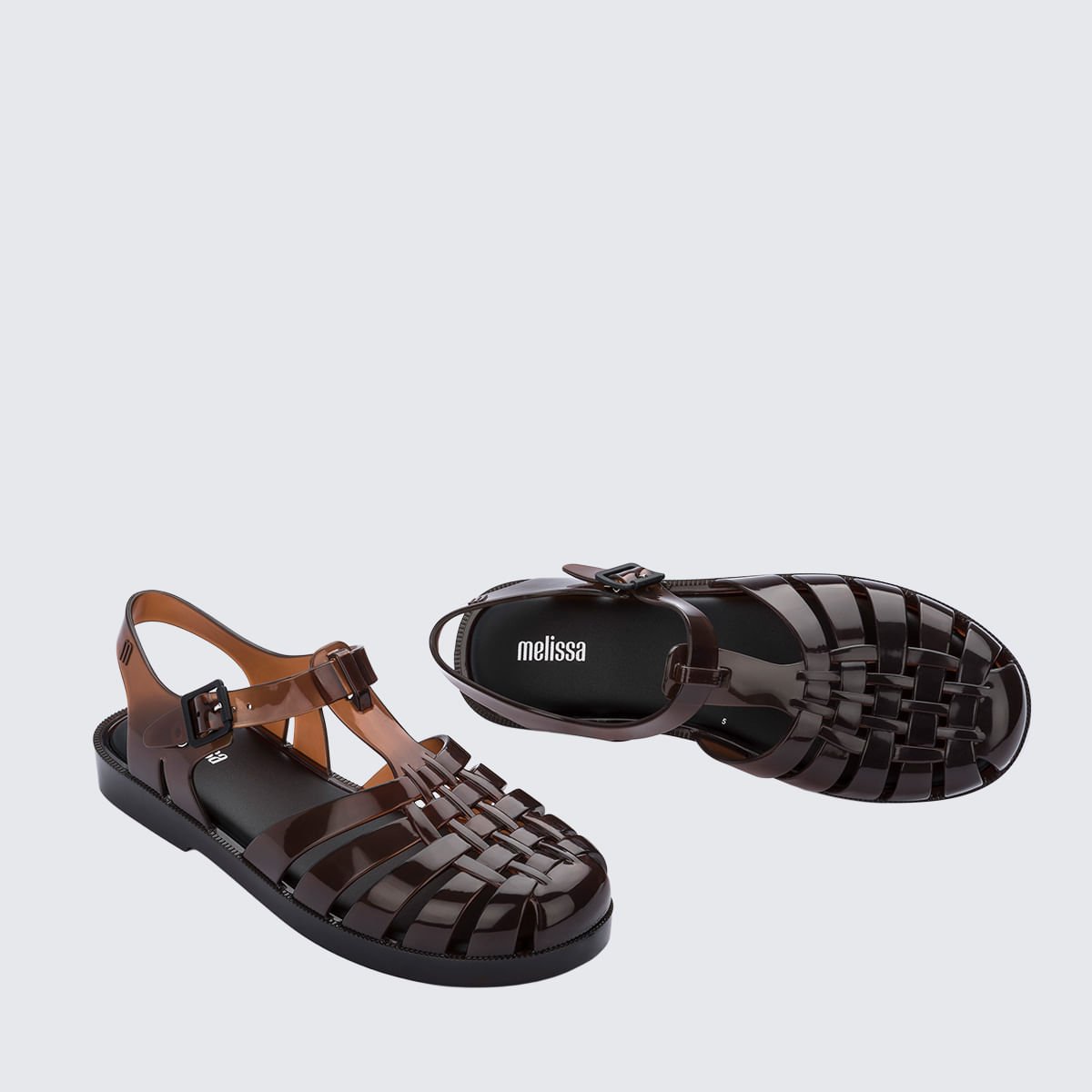 Melissa Possession Marrom Conhaque Transparente 32408 Marrom 4