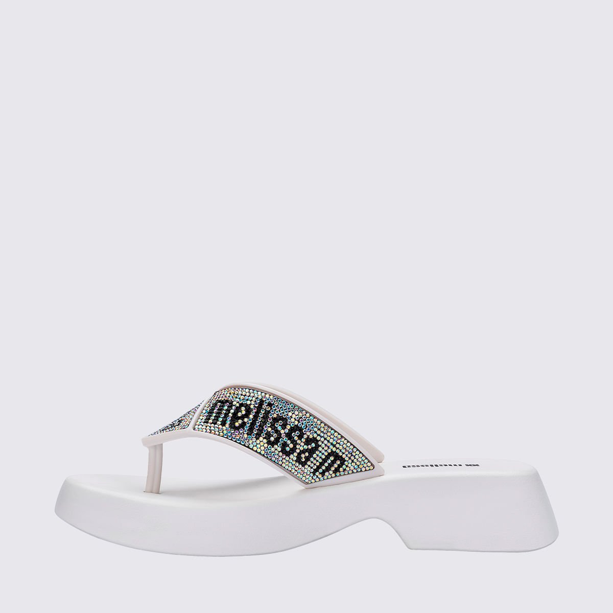 Melissa Flatform M Lover Deluxe Branco Cristal 36977 Branco 2