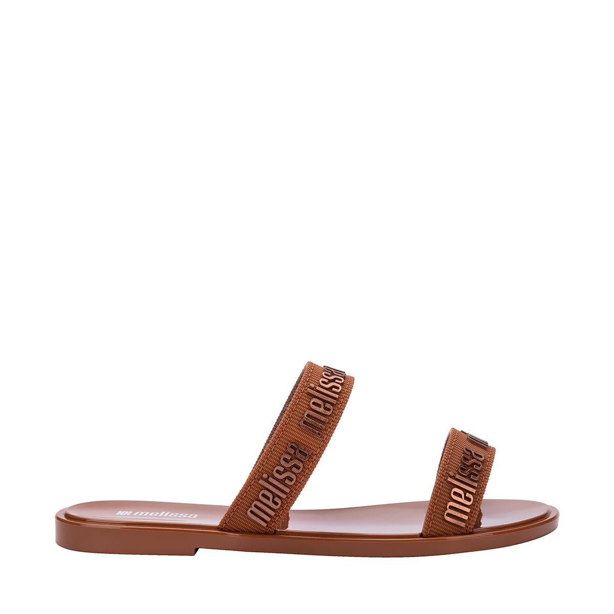 Melissa M Lover Duo Slide Marrom Glitter 38016