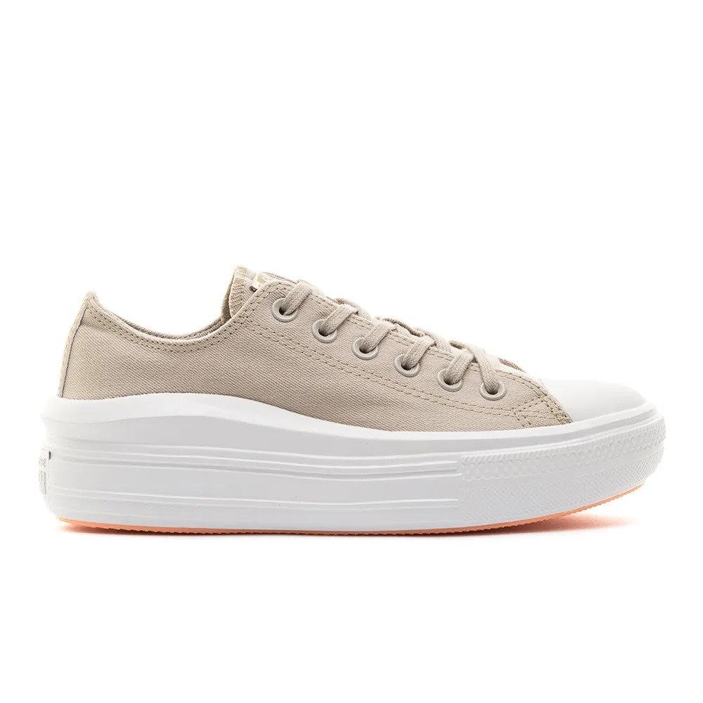 TENIS CONVERSE CHUCK TAYLOR ALL STAR MOVE BEGE FEMININO CT16160001